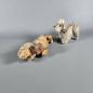 Preview: Zwei Hunde - Stofftiere Steiff 50er Jahre - Dackel und Pudel
