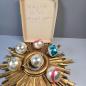 Preview: Mundgeblasene Vintage Christbaumkugeln im 6er Set aus den 1950ern