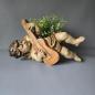 Preview: Barock Engel geschnitzt - mit Gitarre - 30cm