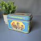 Preview: Haeberlein Metzger Lebkuchen-Blechdose, 1940er, blau