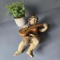 Preview: Barock Engel geschnitzt - mit Gitarre - 30cm