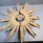Preview: Sonnenspiegel als Deckenlampe - Holz - Ø 60cm