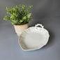 Preview: KPM BERLIN Kurland Blattschale weiß 20,6 cm - Schale Durchbruchschale