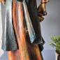 Preview: Holzschnitzerei Figur - Südtirol - Hlg. Nothburga mit Sockel - 85cm