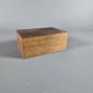 Preview: Kleine vintage Holzdose mit Deckel - Schatulle - Schmuckdose