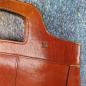 Preview: Vintage Shopper Bag Tasche - 70s Leder Patchwork