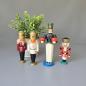 Preview: Vintage Bergmann Leuchter und Nussknacker Figuren