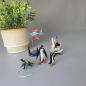 Preview: Set aus mundgeblasenen Figuren - Glaskunst