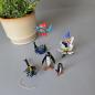 Preview: Set aus mundgeblasenen Figuren - Glaskunst