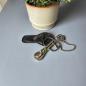 Preview: Vintage versilberte Zigarrenschere mit Kette - Solingen