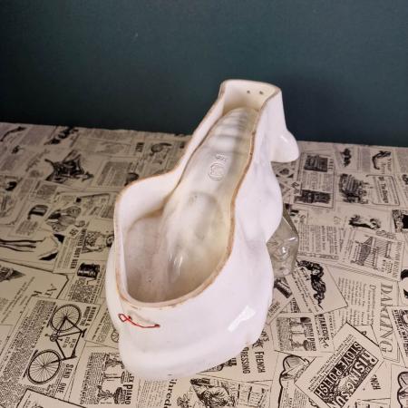Alte Puddingform aus Keramik - Max Roesler - Languste