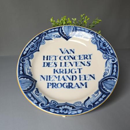 Antiker Wandteller - Delft - Makkum