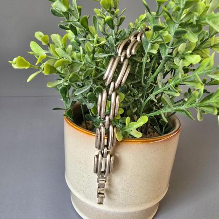 Preview: Art Deco Armband - 835 Silber - Gliederarmband