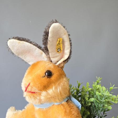 Preview: Steiff Handpuppe - Hase - 660017 - 60er Jahre