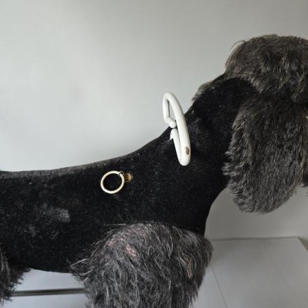 Vintage Steiff Hund auf Rädern - Reittier Hund