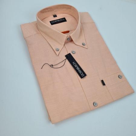 Vintage Oberhemd Lachsfarben - Dornbusch Größe L