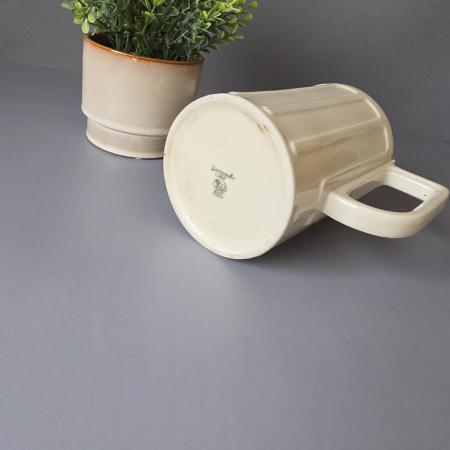 WMF 'Thermisol' Isolierkanne - Hammerschlag versilbert - Bauhaus Ära