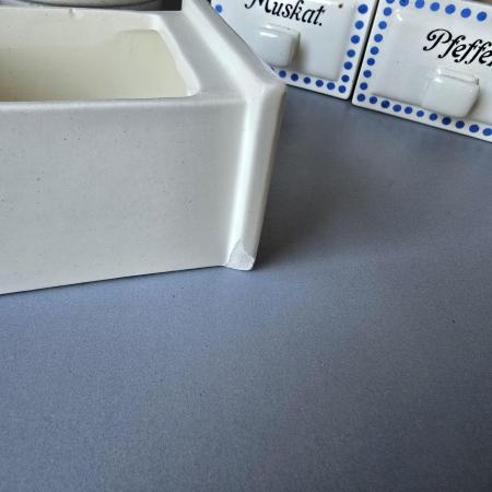 Wächtersbach Gewürz Schütten Set, 8 Stück, blau-weiß