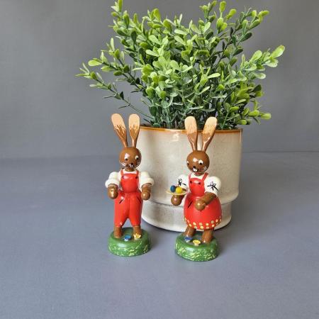 Erzgebirge Osterhasen SW Siegfried Werning