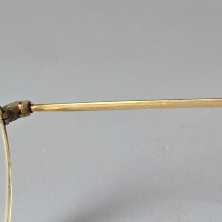 Vintage Brille Algha 20 - vergoldet