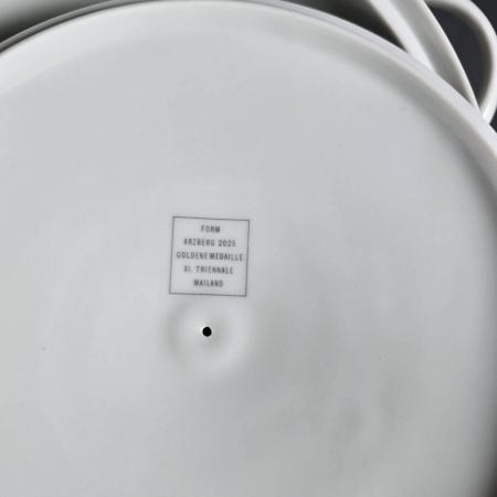 Terrine mit Deckel - Arzberg der 50er Jahre - Bastdekor Grau