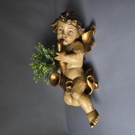 Barock Engel mit Saxophon - 40cm