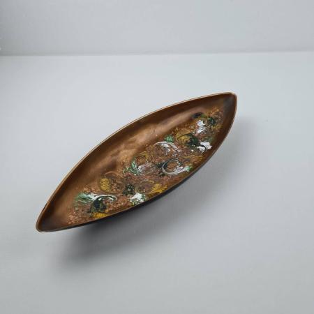 Fischland Kunsthandwerk - Emaillierte Schale aus Kupfer