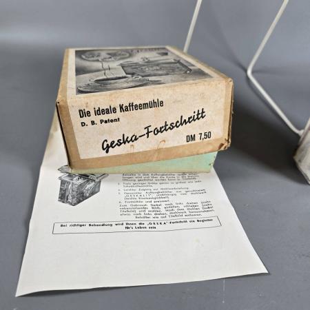 Geska Kaffeemühle in ovp mit Anleitung