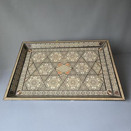 Tablett mit Intarsien - Syrien