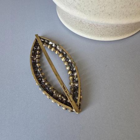 Dekorative vintage Gürtelschnalle - Strass