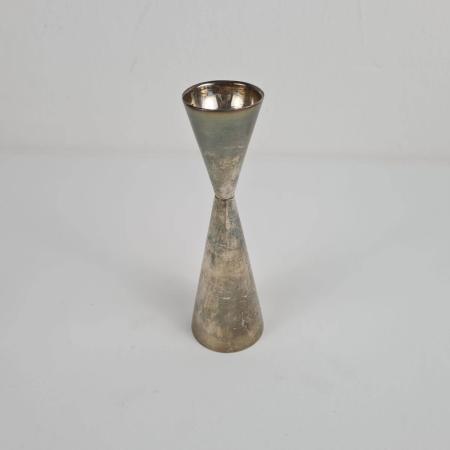 Silber Kerzenhalter Diabolo Form