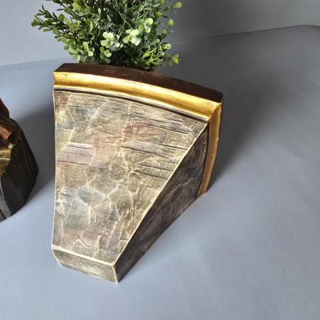 Holzschnitzerei Figur - Südtirol - Hlg. Nothburga mit Sockel - 85cm