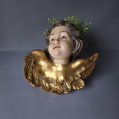 Geschnitzte Putte - Putto - Barockengel