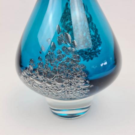 Vintage Vase Florida - Entwurf Löffelhardt 70er Jahre Design Vase mit Bubbles