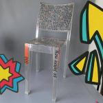 Kartell Stuhl La Marie, Philippe Starck, Rowohlt limited Edition