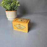 Spardose aus Holz, Allianz versichert dein Leben, 1970er