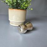 Versilberter Champagner Korken - Flaschenverschluss - Millenium